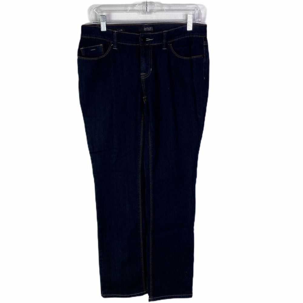 a.n.a. A New Approach‎ Womens Jeans Size 6P Dark Wash Modern Fit